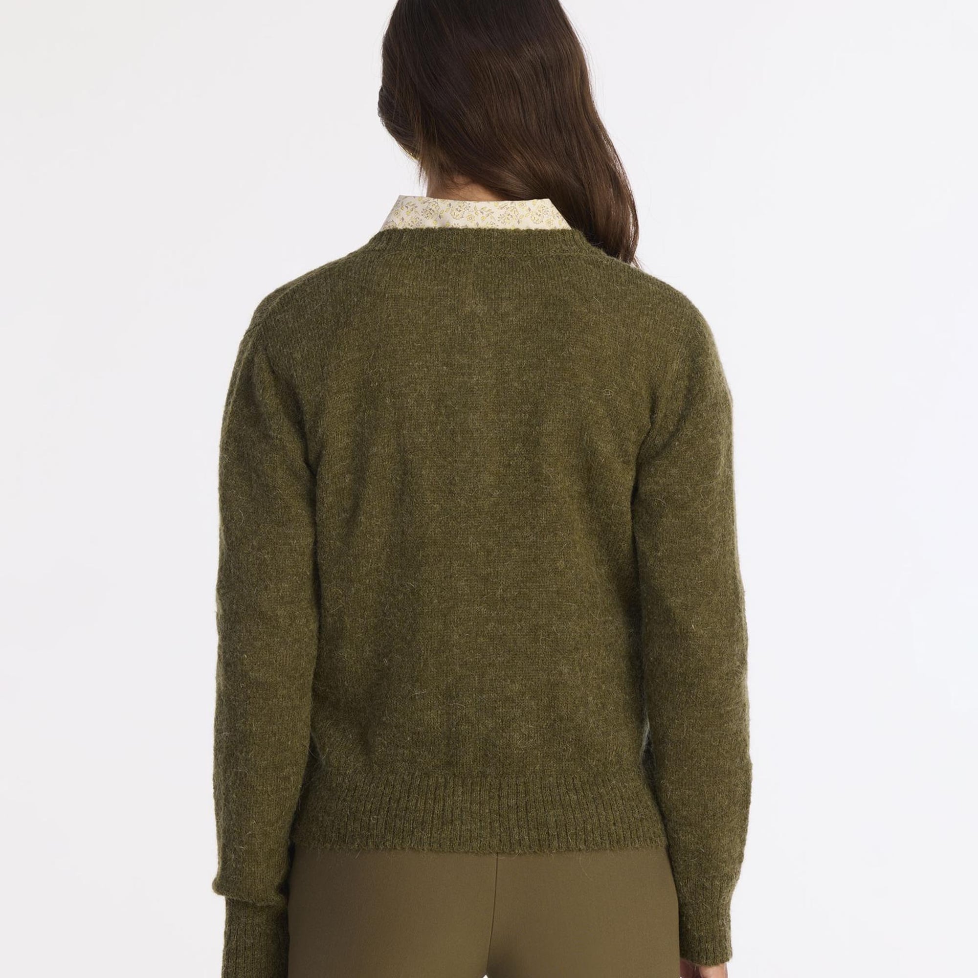 YARGICI Regular Bisiklet Yaka Uzun Kol Hırka