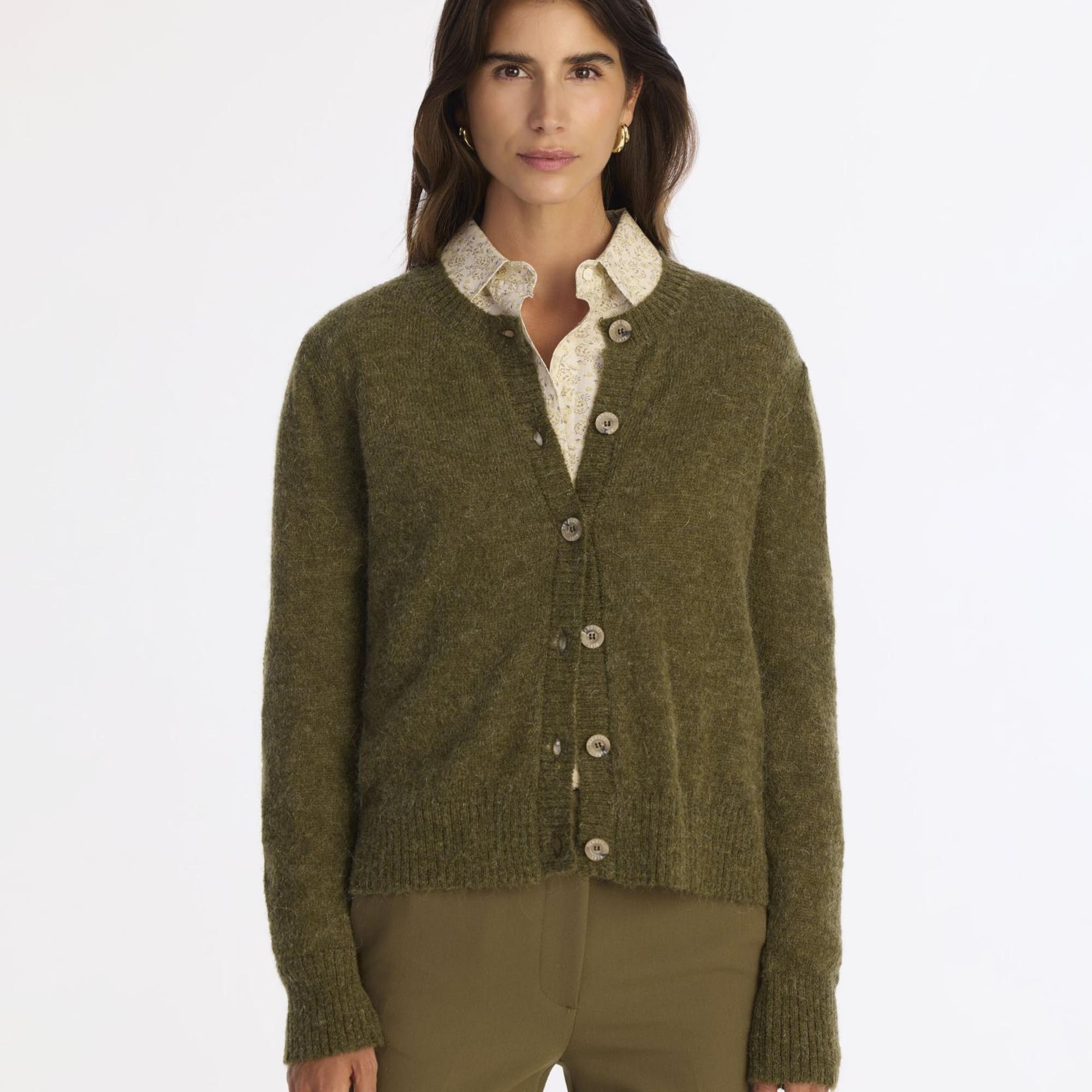 YARGICI Regular Bisiklet Yaka Uzun Kol Hırka