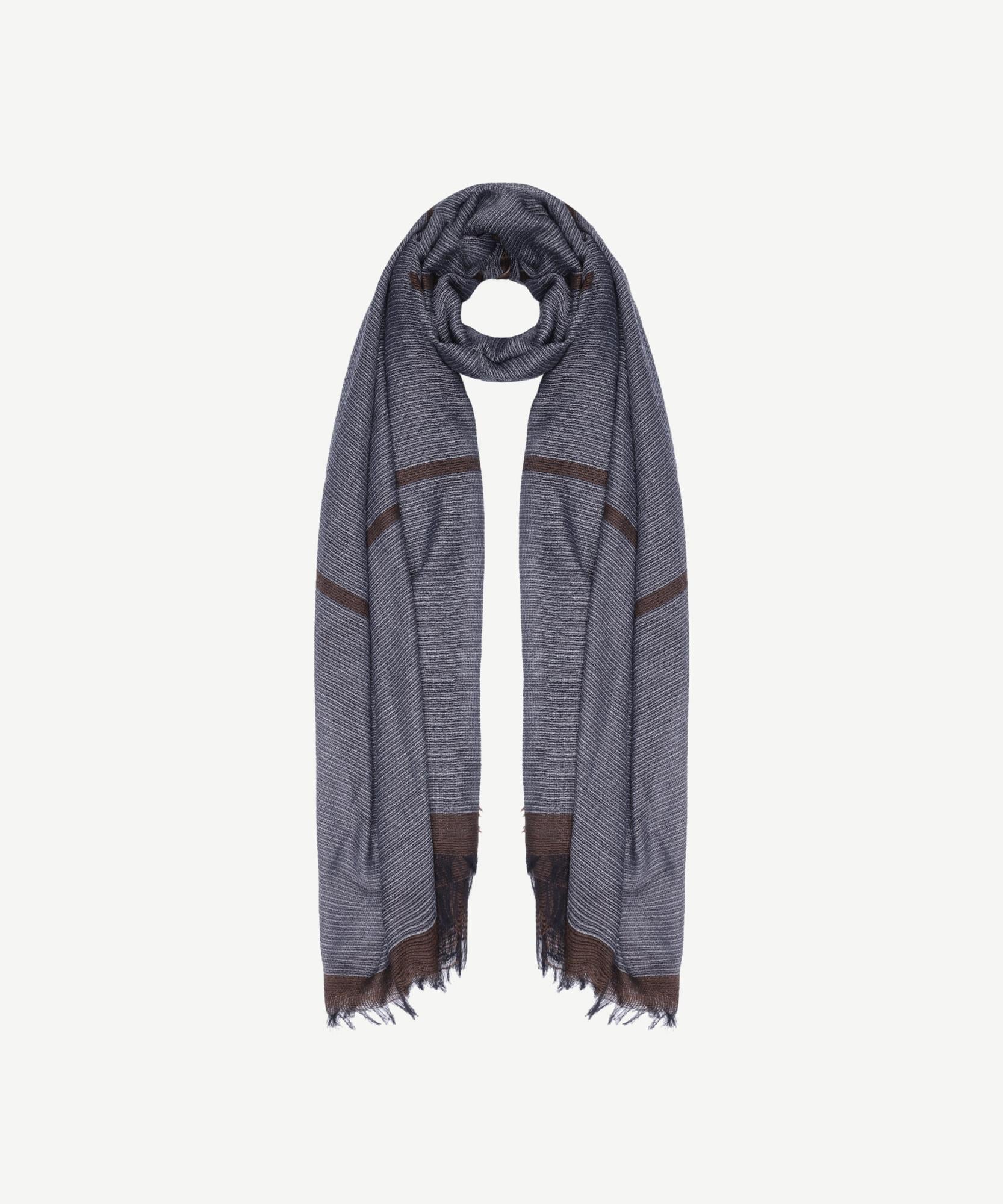  Çizgili Maskulen Şal