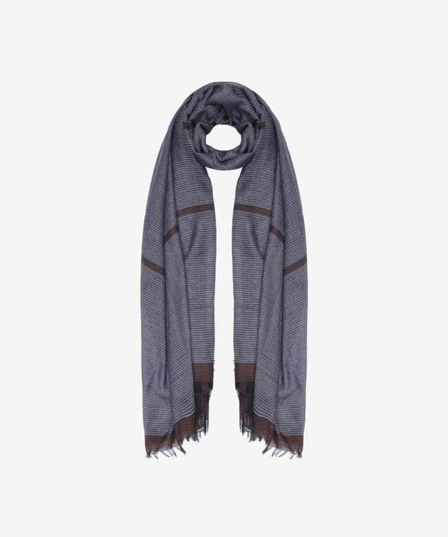  Çizgili Maskulen Şal