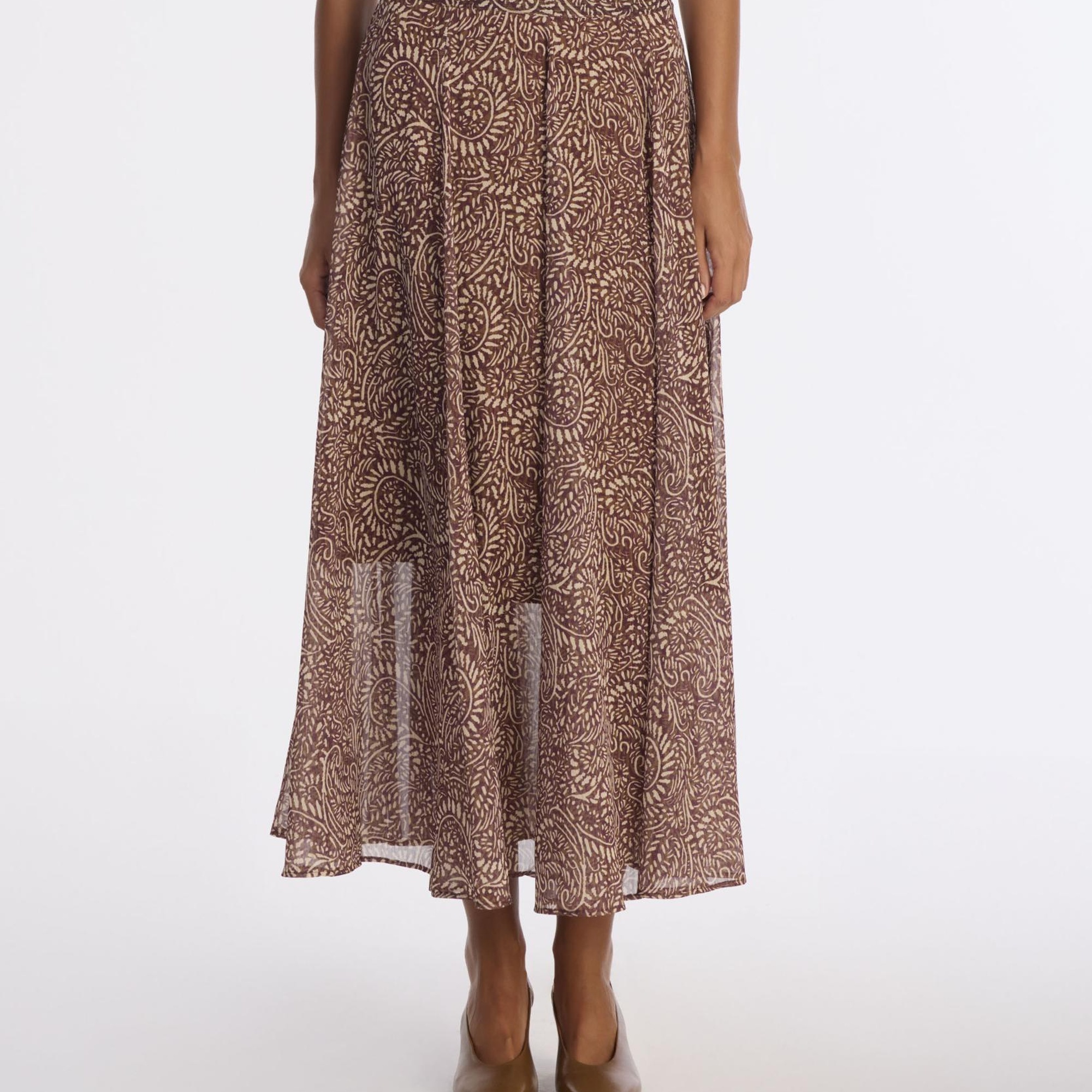 YARGICI Kloş Normal Bel Etek