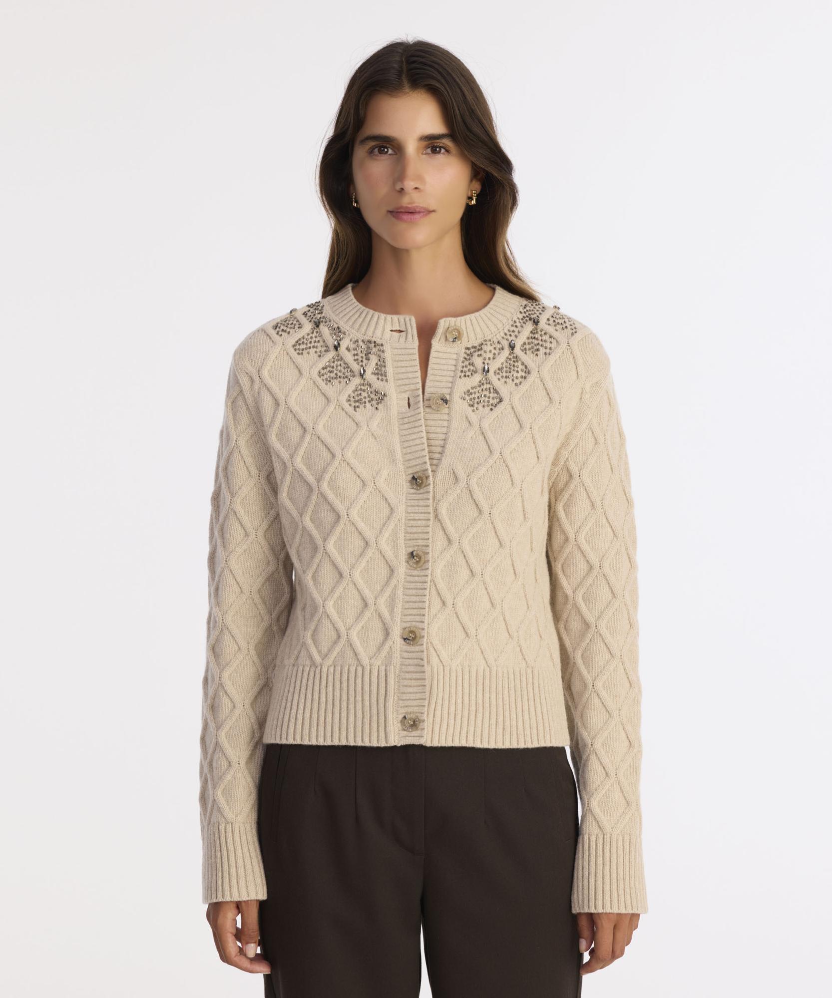  YARGICI Regular Bisiklet Yaka Uzun Kol Hırka