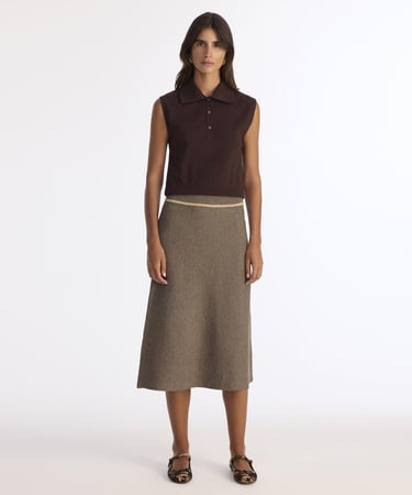  YARGICI A Form Triko Etek