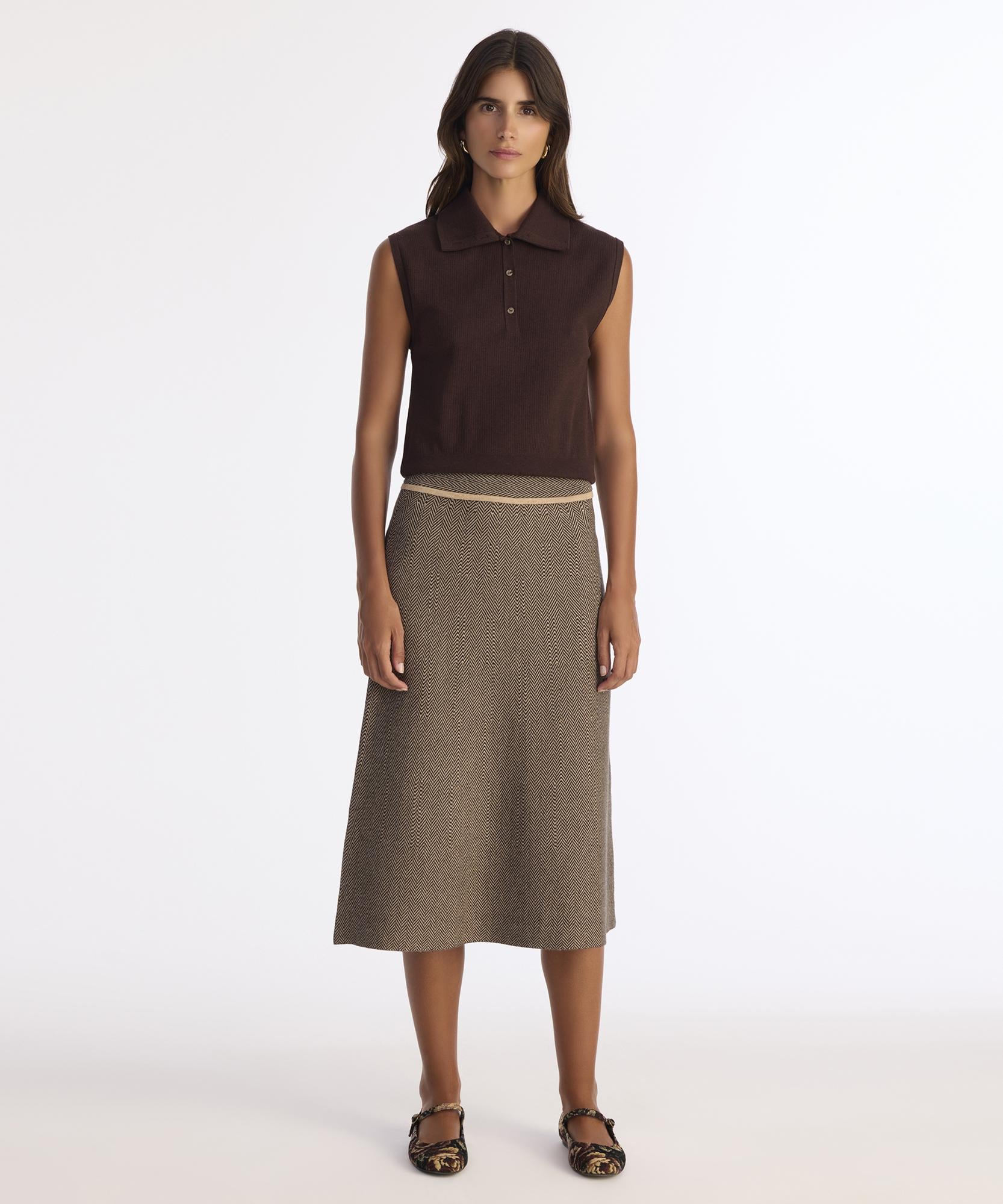  YARGICI A Form Triko Etek