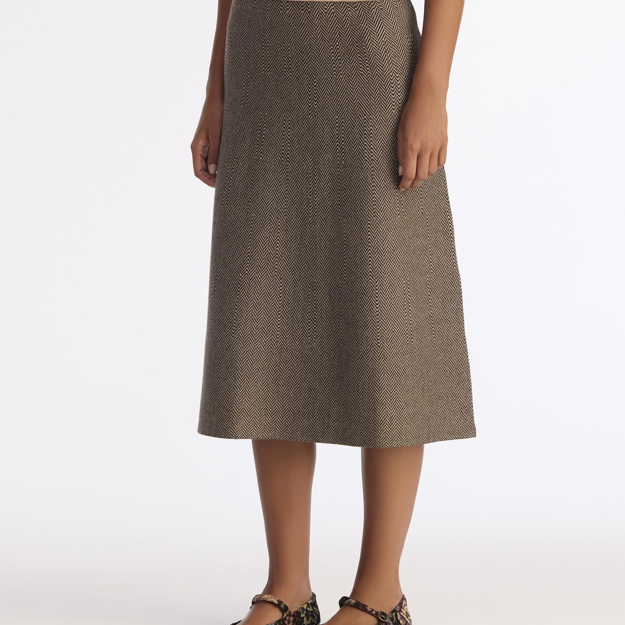 YARGICI A Form Triko Etek