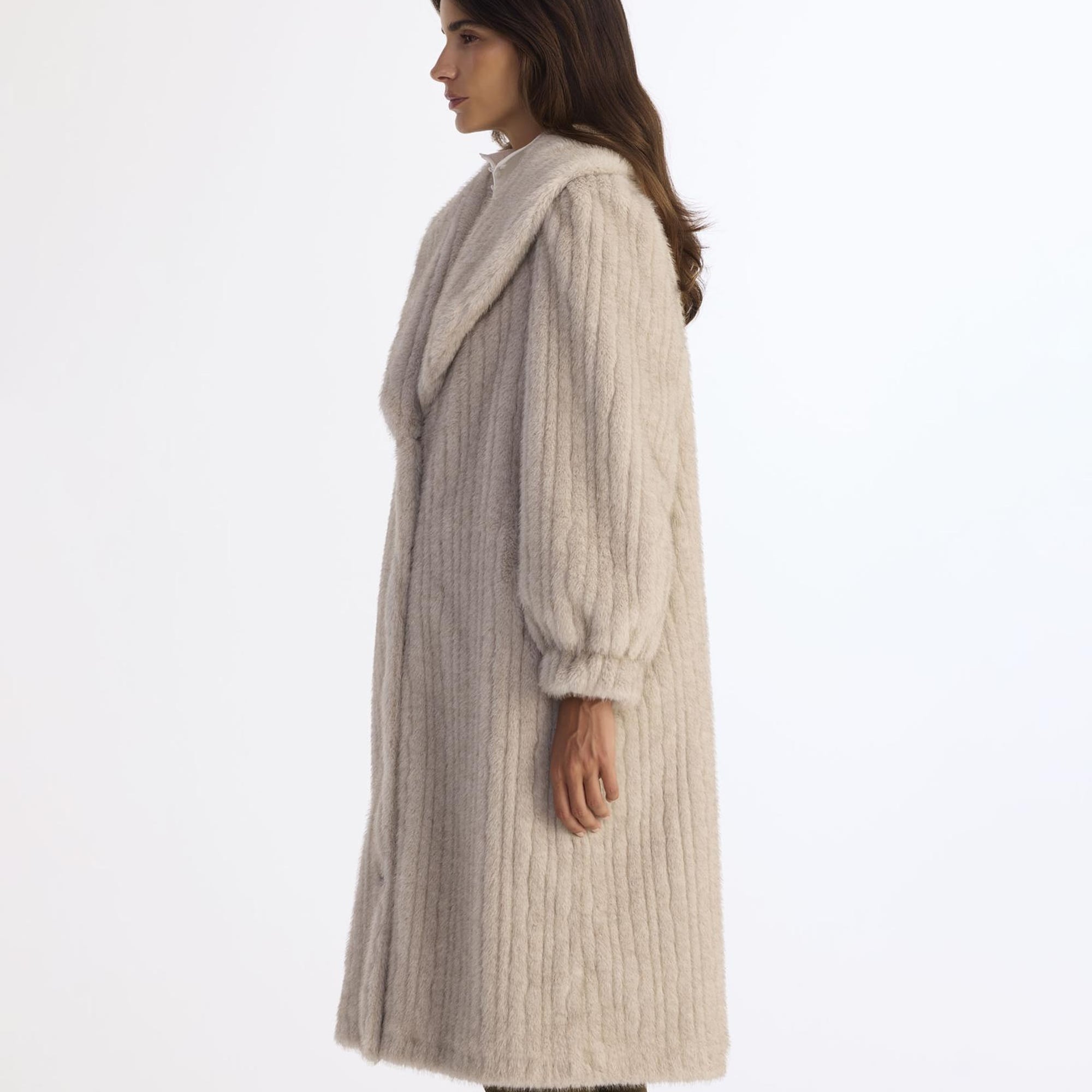 YARGICI Regular Şal Yaka Uzun Kol Mont