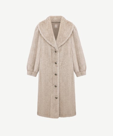  YARGICI Regular Şal Yaka Uzun Kol Mont