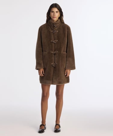  YARGICI Regular Dik Yaka Uzun Kol Mont