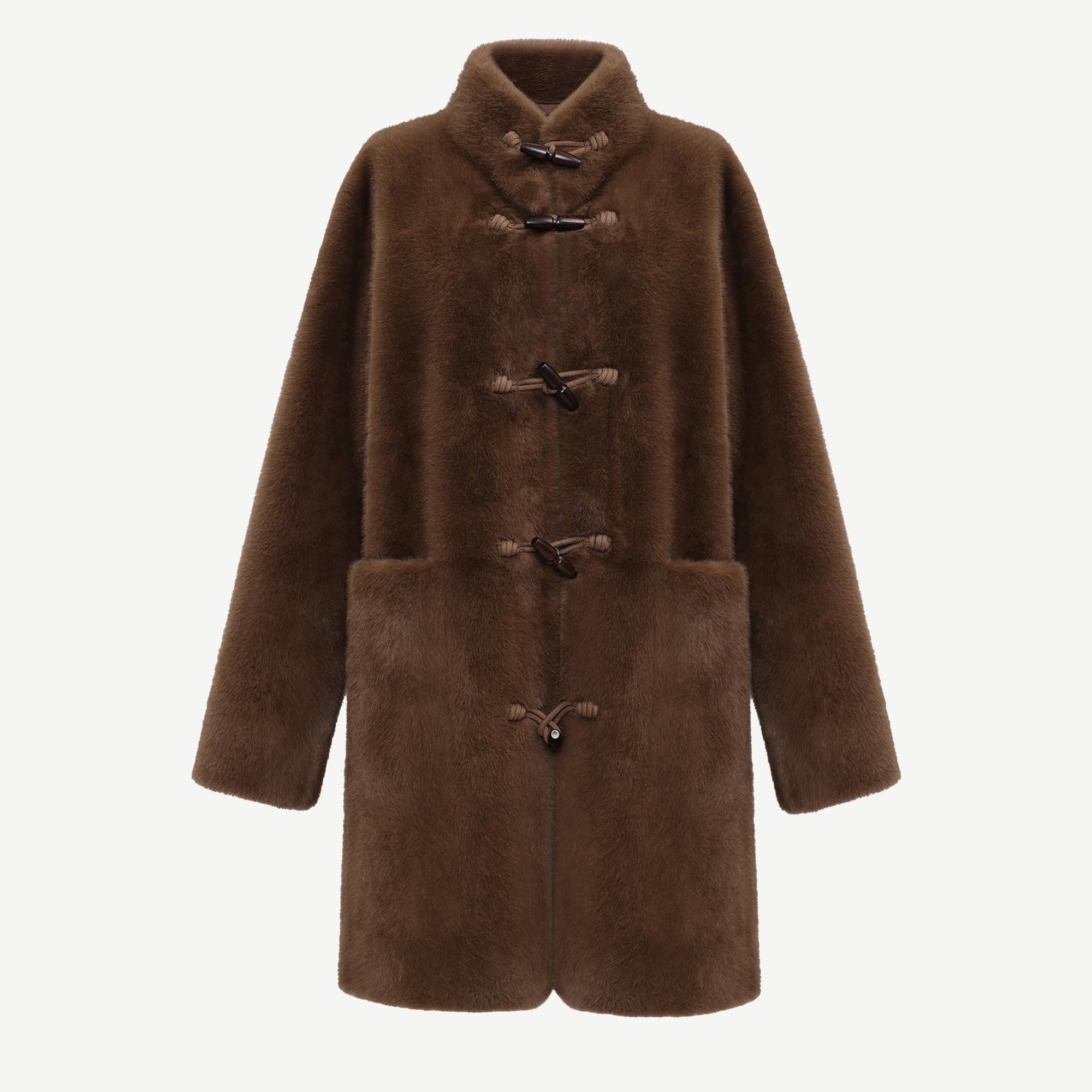 YARGICI Regular Dik Yaka Uzun Kol Mont