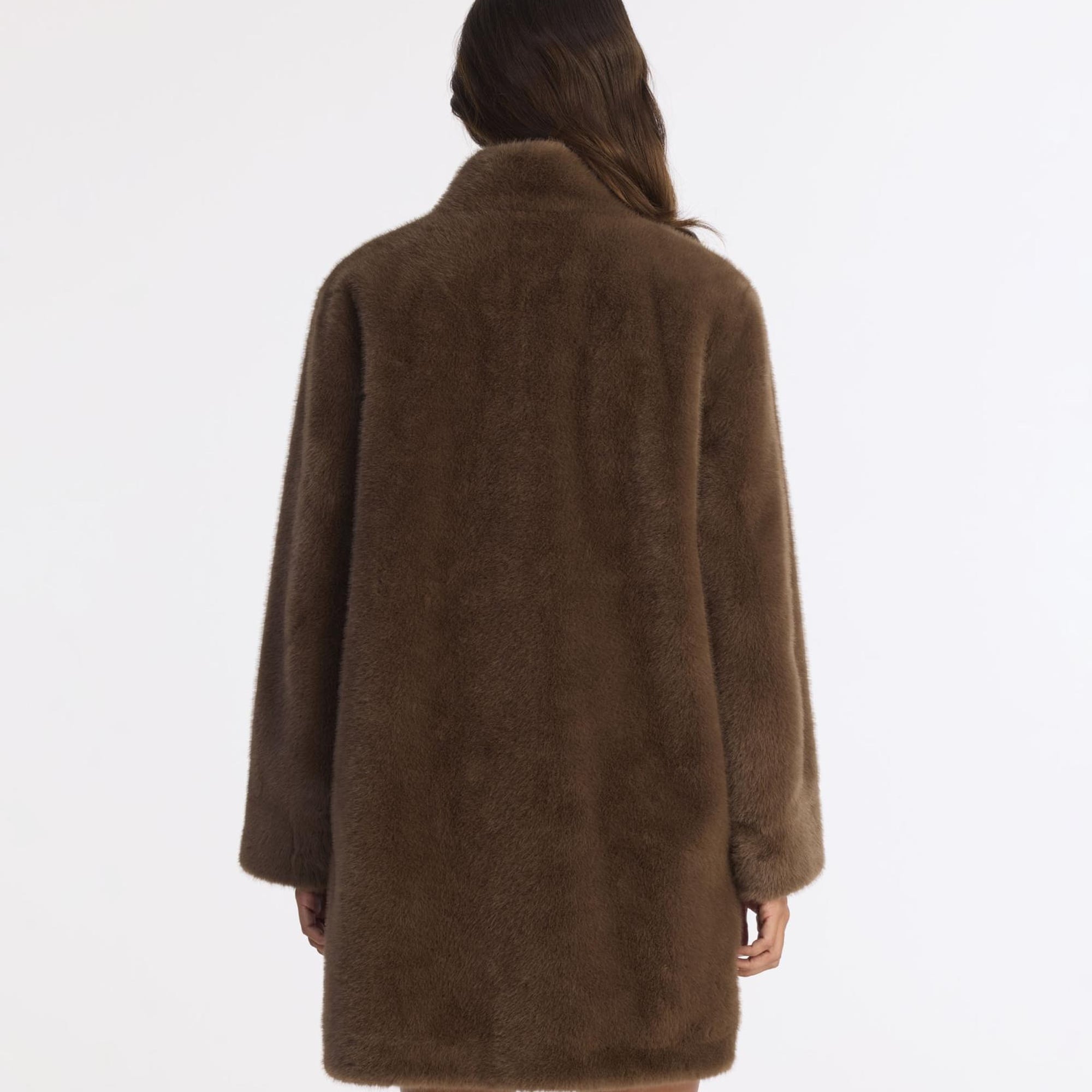 YARGICI Regular Dik Yaka Uzun Kol Mont