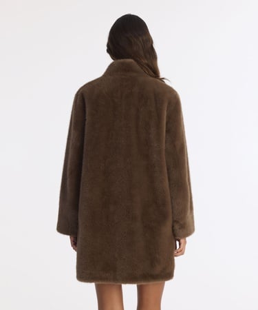  YARGICI Regular Dik Yaka Uzun Kol Mont