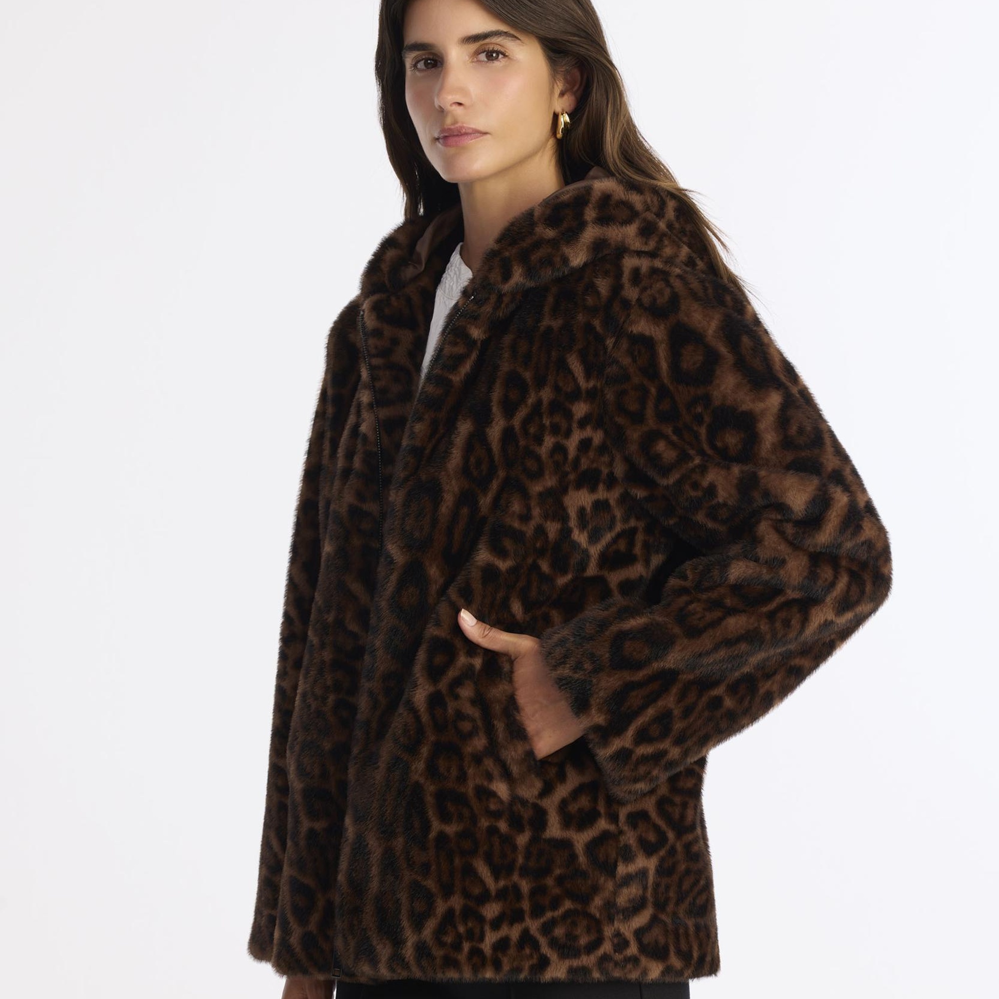 YARGICI Regular Kapüşonlu Yaka Uzun Kol Mont