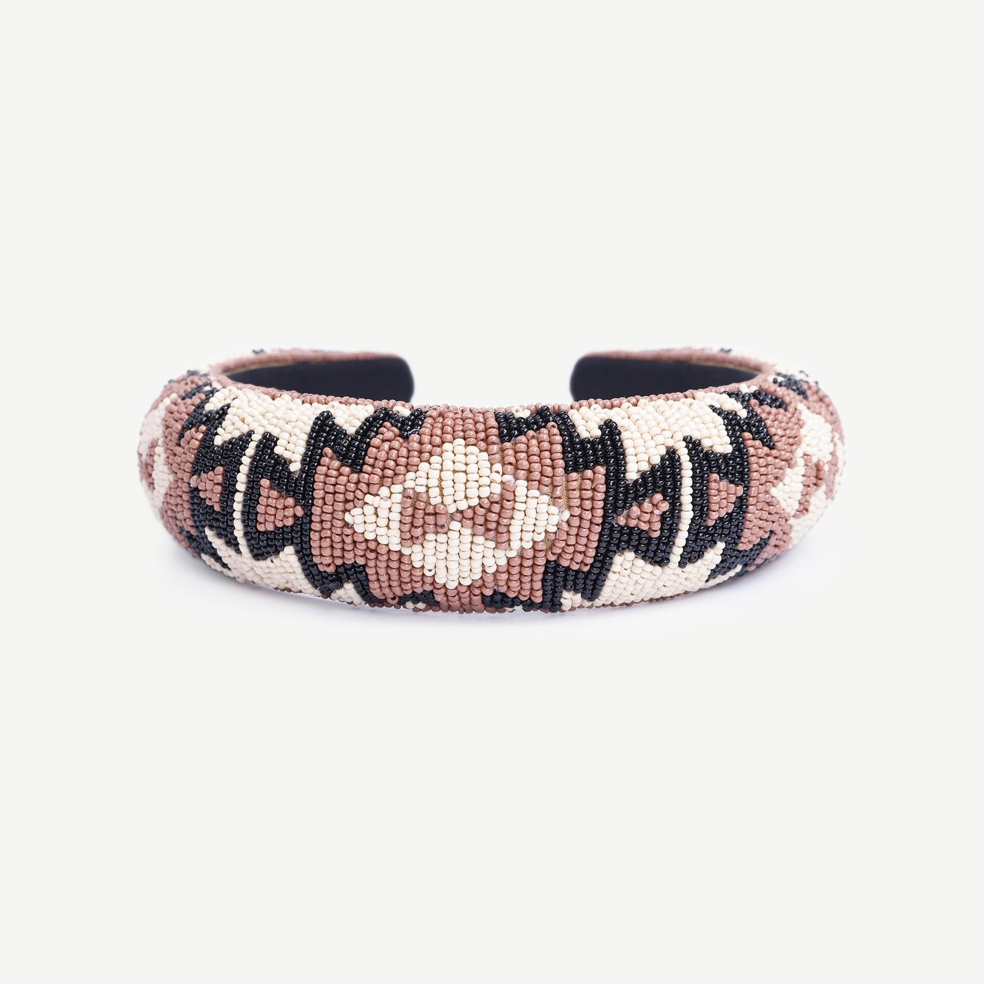 YARGICI Desenli Cam Boncuklu Taç