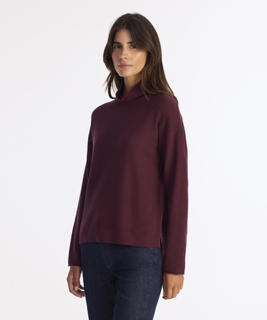  YARGICI Geniş Balıkçı Yaka Uzun Kol Kazak