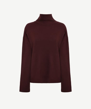  YARGICI Geniş Balıkçı Yaka Uzun Kol Kazak