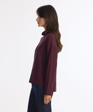  YARGICI Geniş Balıkçı Yaka Uzun Kol Kazak