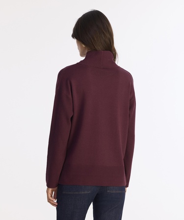  YARGICI Geniş Balıkçı Yaka Uzun Kol Kazak