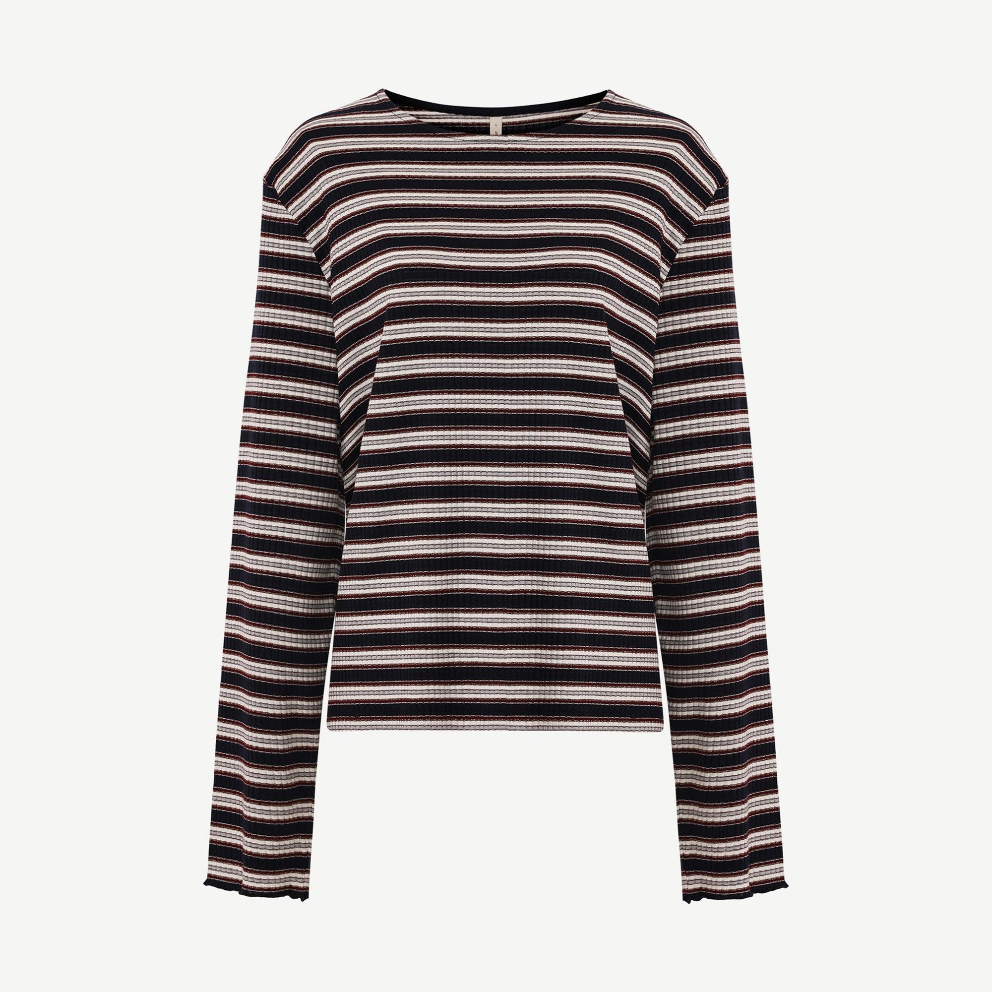 YARGICI Regular Bisiklet Yaka Uzun Kol T-shirt