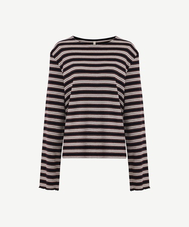  YARGICI Regular Bisiklet Yaka Uzun Kol T-shirt