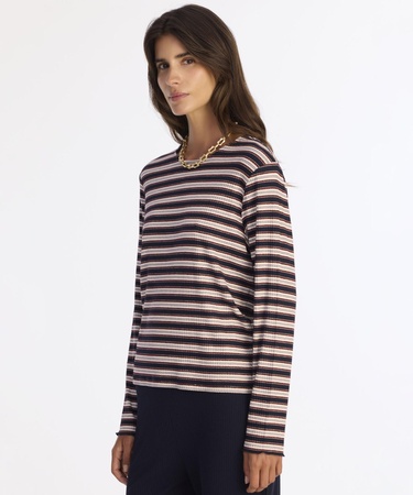  YARGICI Regular Bisiklet Yaka Uzun Kol T-shirt