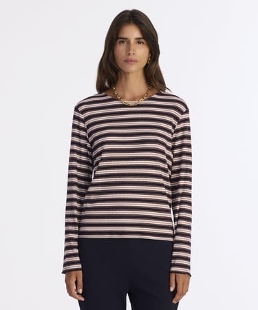  YARGICI Regular Bisiklet Yaka Uzun Kol T-shirt