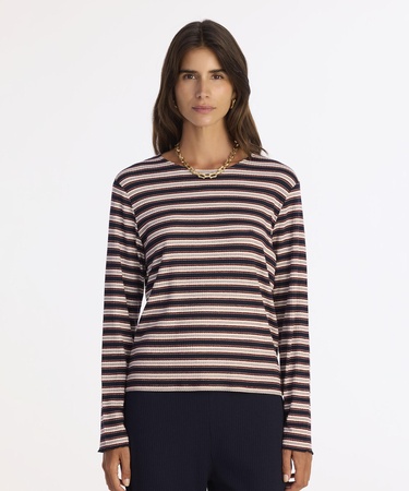  YARGICI Regular Bisiklet Yaka Uzun Kol T-shirt