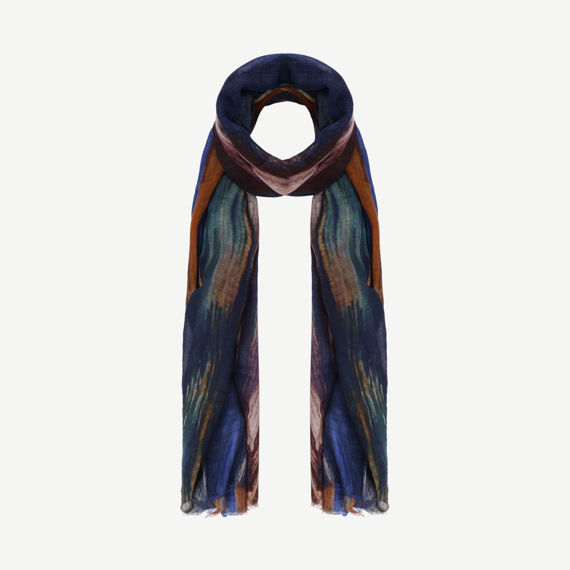 YARGICI Çok Renkli Yün Şal