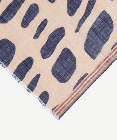  YARGICI Geometrik Desenli Yün Şal