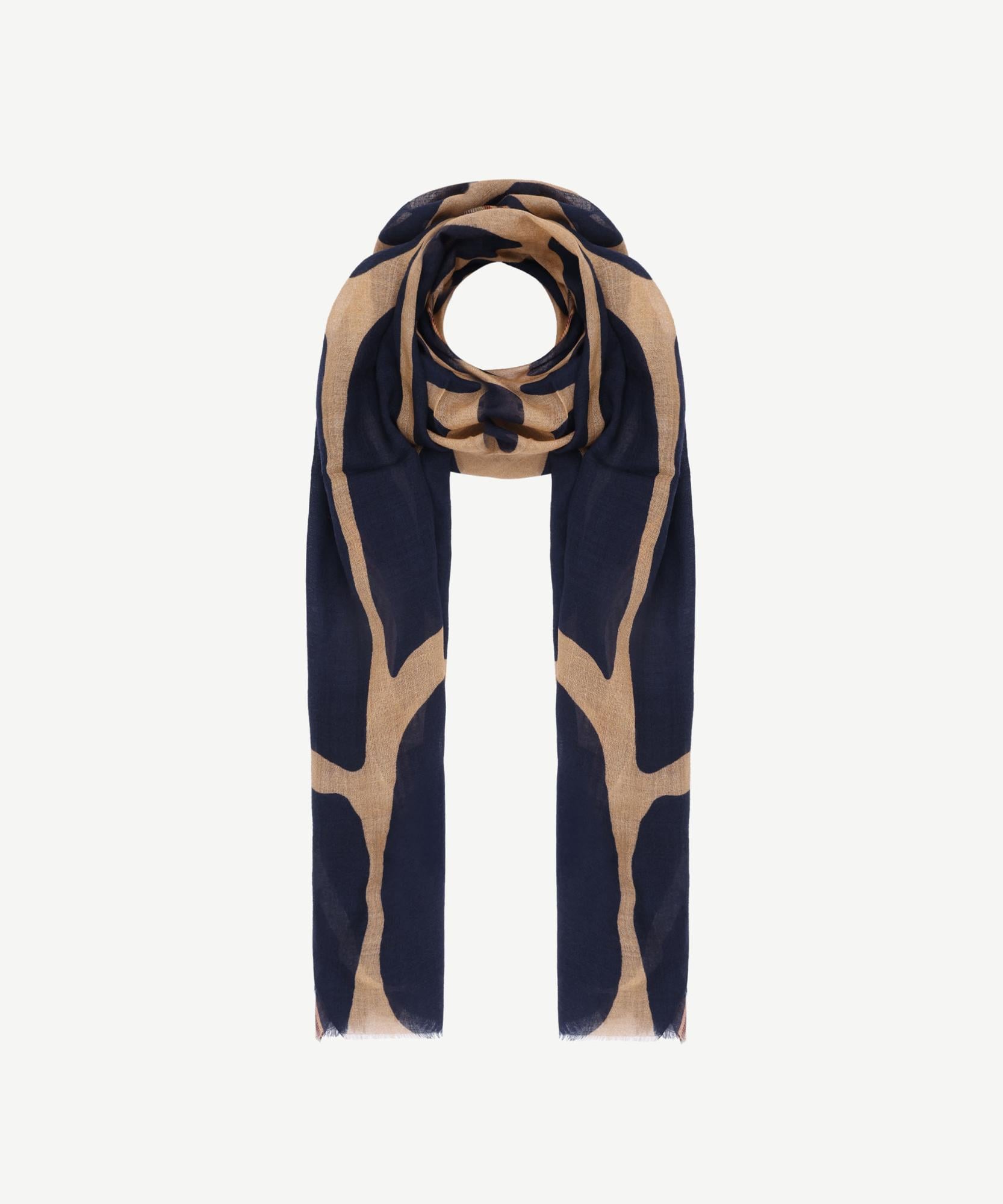  YARGICI Geometrik Desenli Yün Şal