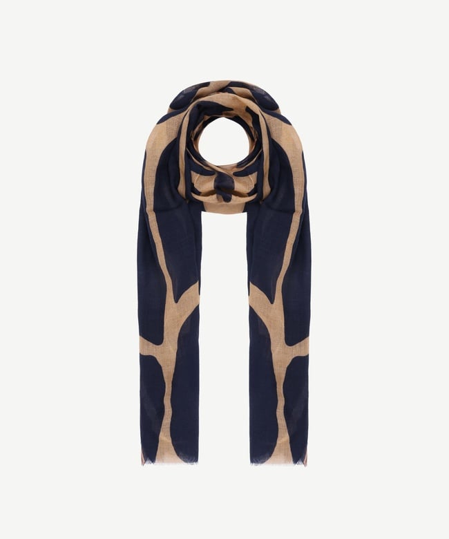  YARGICI Geometrik Desenli Yün Şal