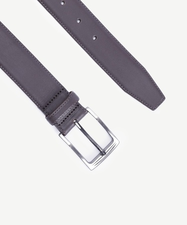  YARGICI Tek Renk Deri Kemer