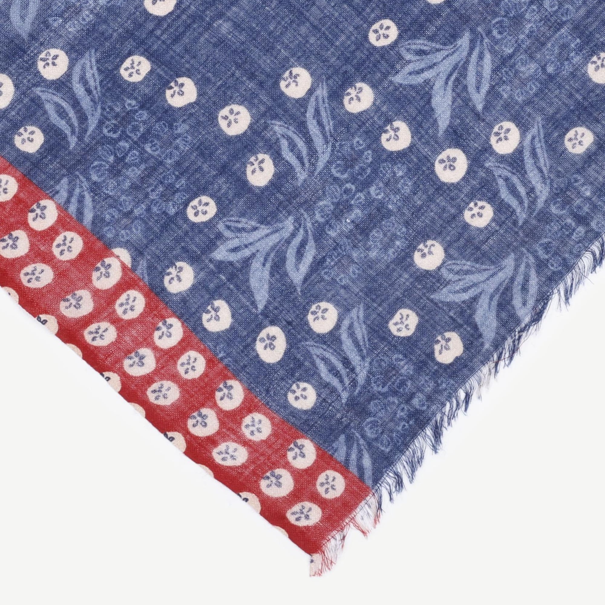 YARGICI Karışık Desenli Yün Şal