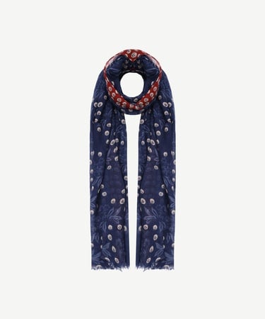  YARGICI Karışık Desenli Yün Şal