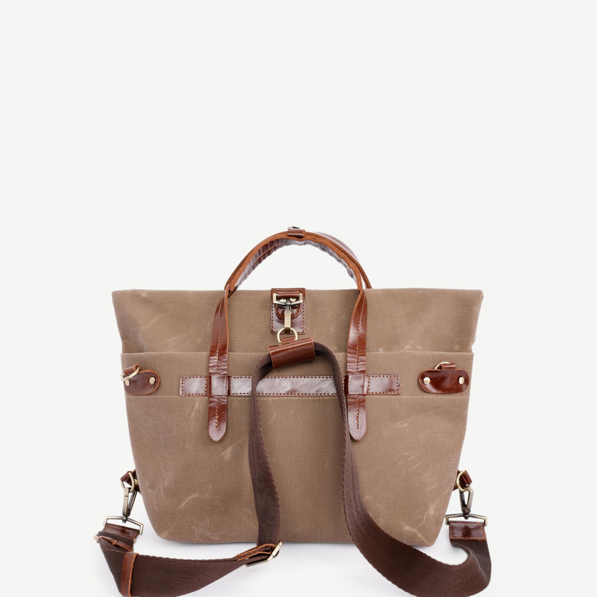 YARGICI Fonksiyonel Canvas Omuz Çantası