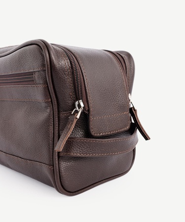  YARGICI Deri Tıraş Çantası