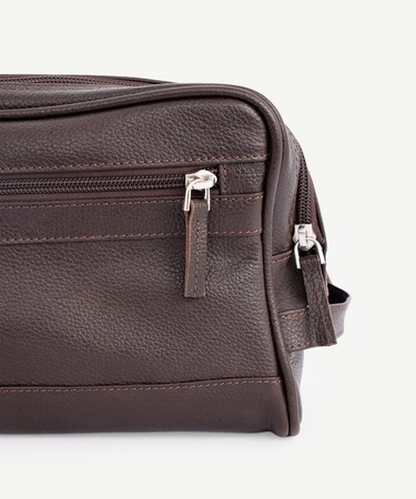  YARGICI Deri Tıraş Çantası