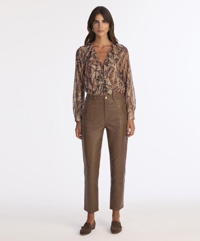  YARGICI Düz Normal Bel Pantolon