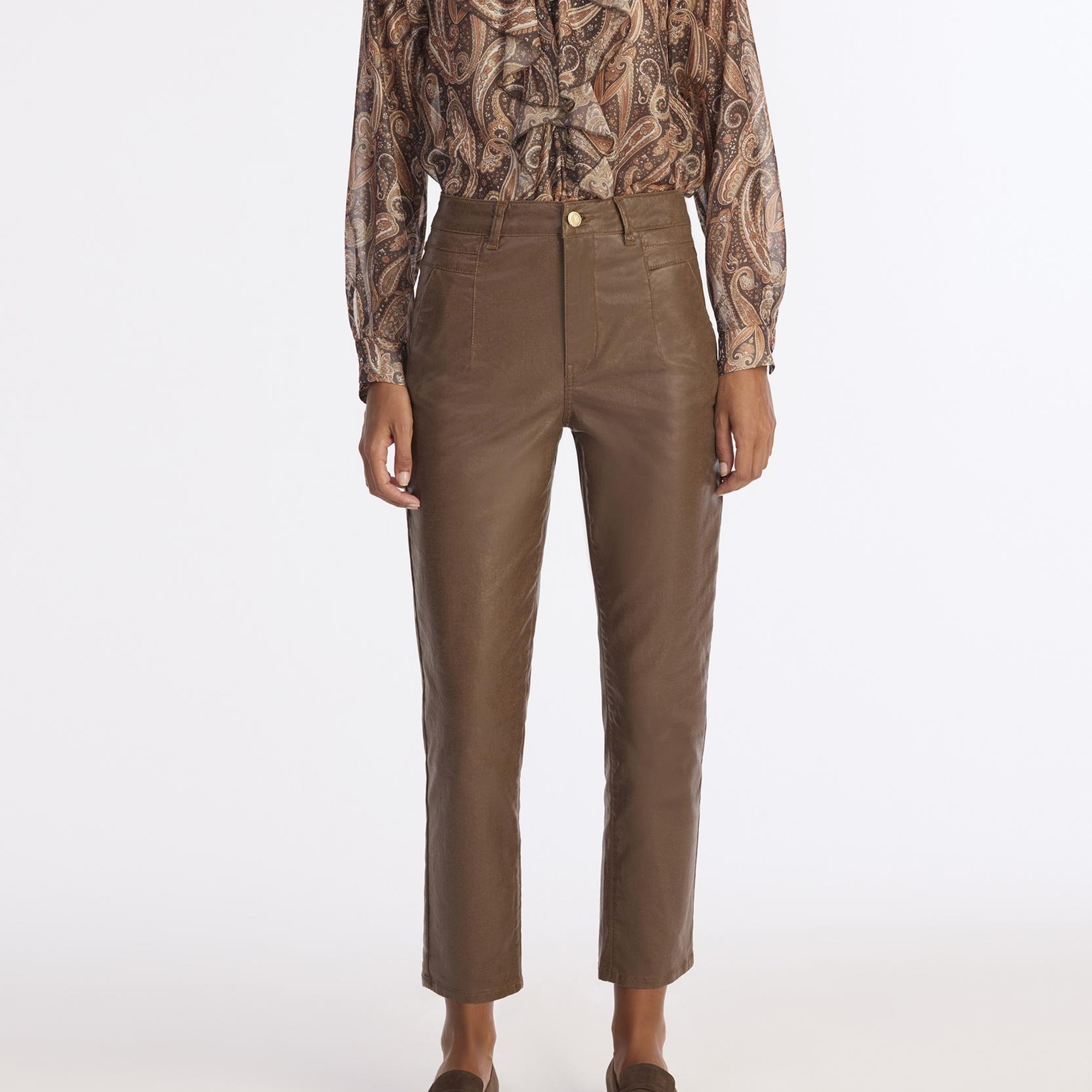 YARGICI Düz Normal Bel Pantolon