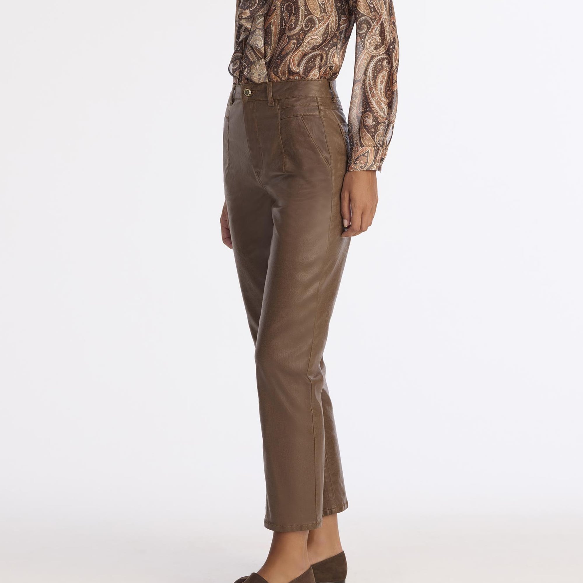 YARGICI Düz Normal Bel Pantolon