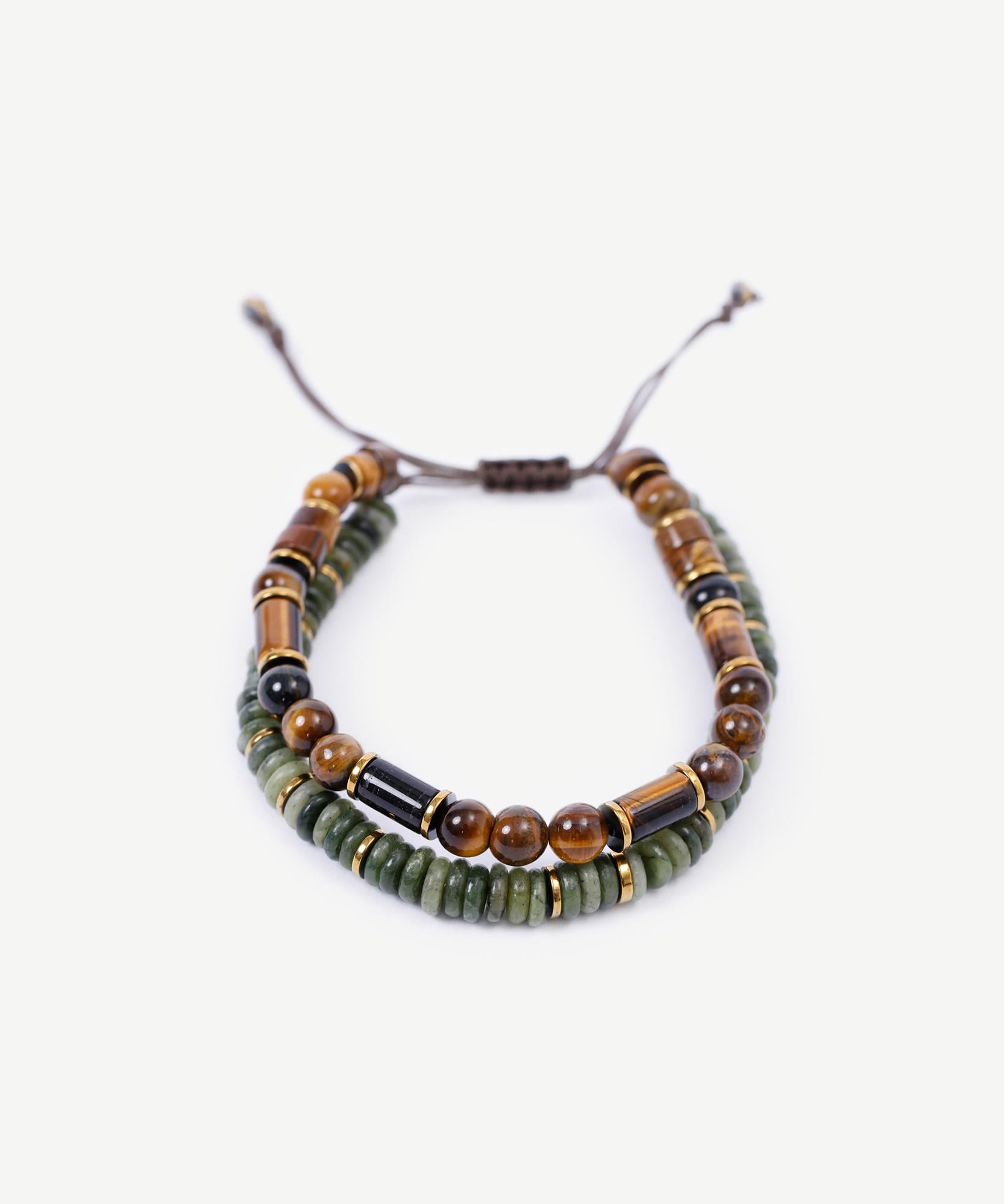  YARGICI Jasper Ve Kaplangözü İçerikli Bileklik