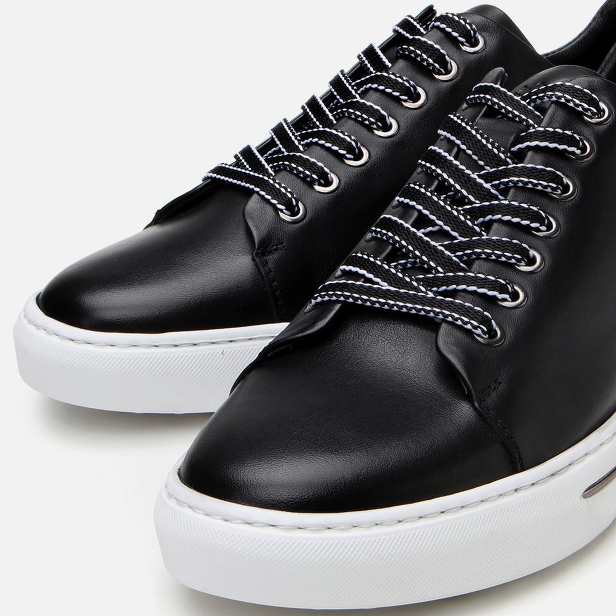 Erkek Deri Siyah Günlük Ayakkabı