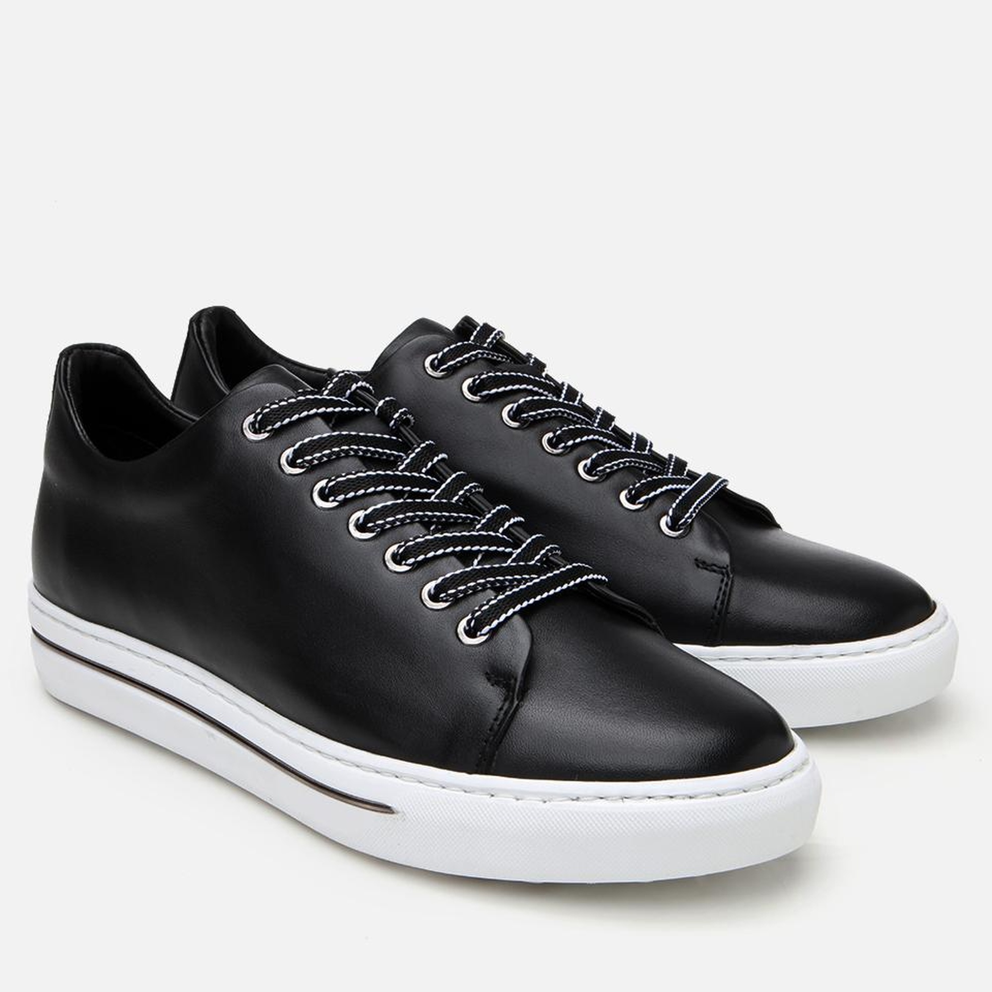 Erkek Deri Siyah Günlük Ayakkabı