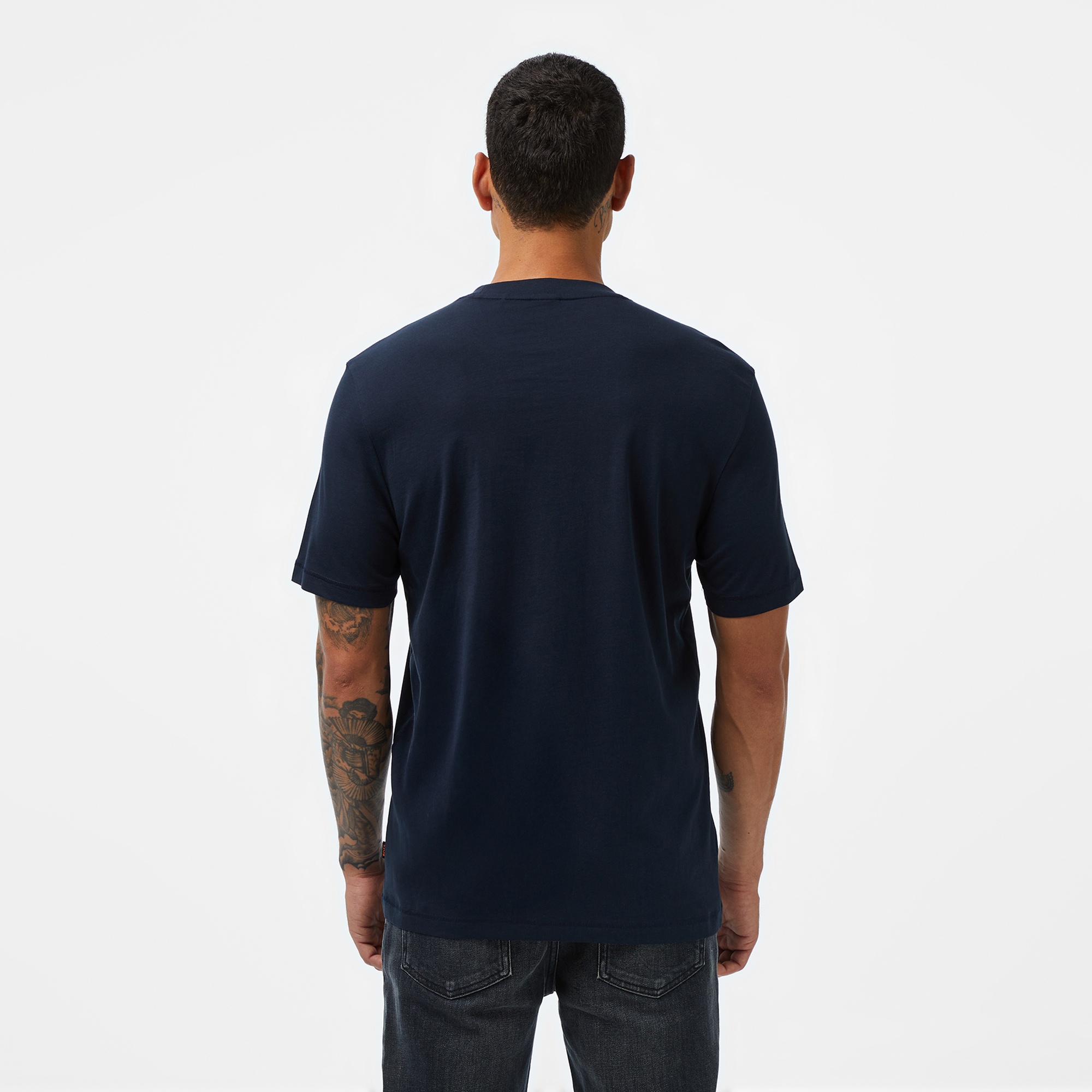 Boss Container Erkek Koyu Mavi T-Shirt