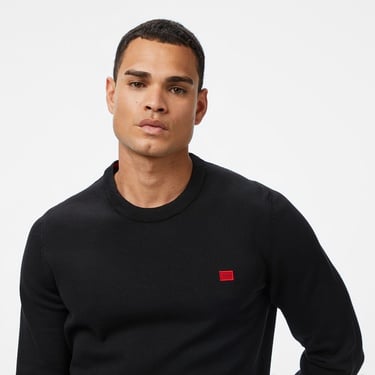  Hugo San Cassius Erkek Siyah Triko