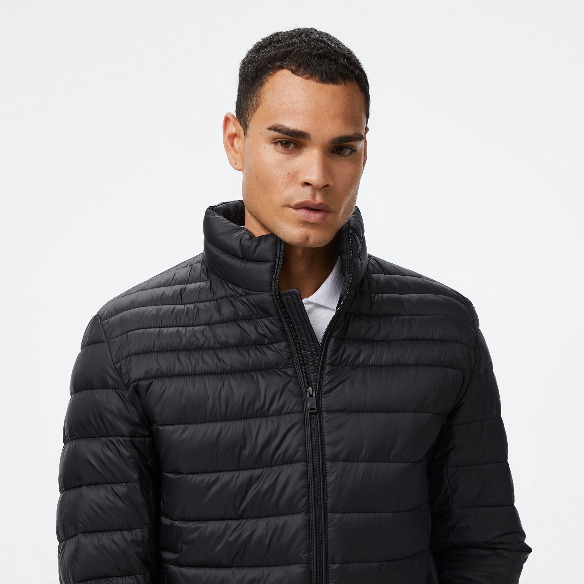 Boss Oden Erkek Siyah Mont