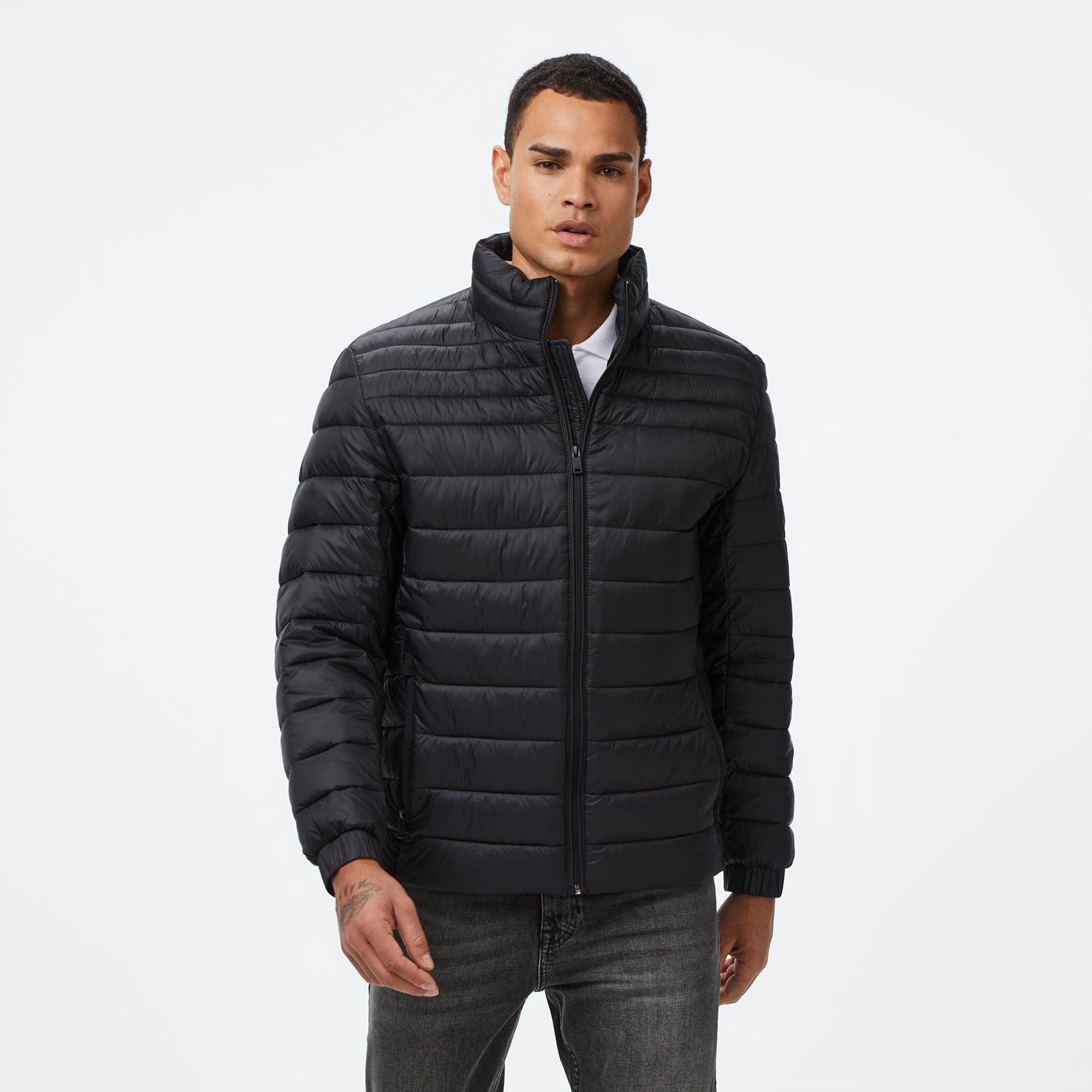  Boss Oden Erkek Siyah Mont