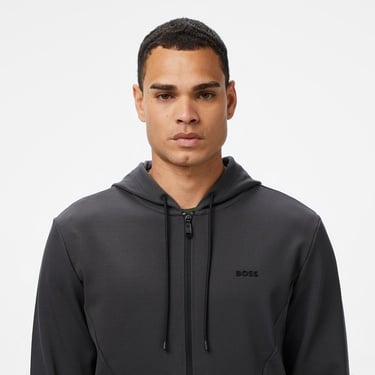  Boss Erkek Koyu Gri Sweatshirt