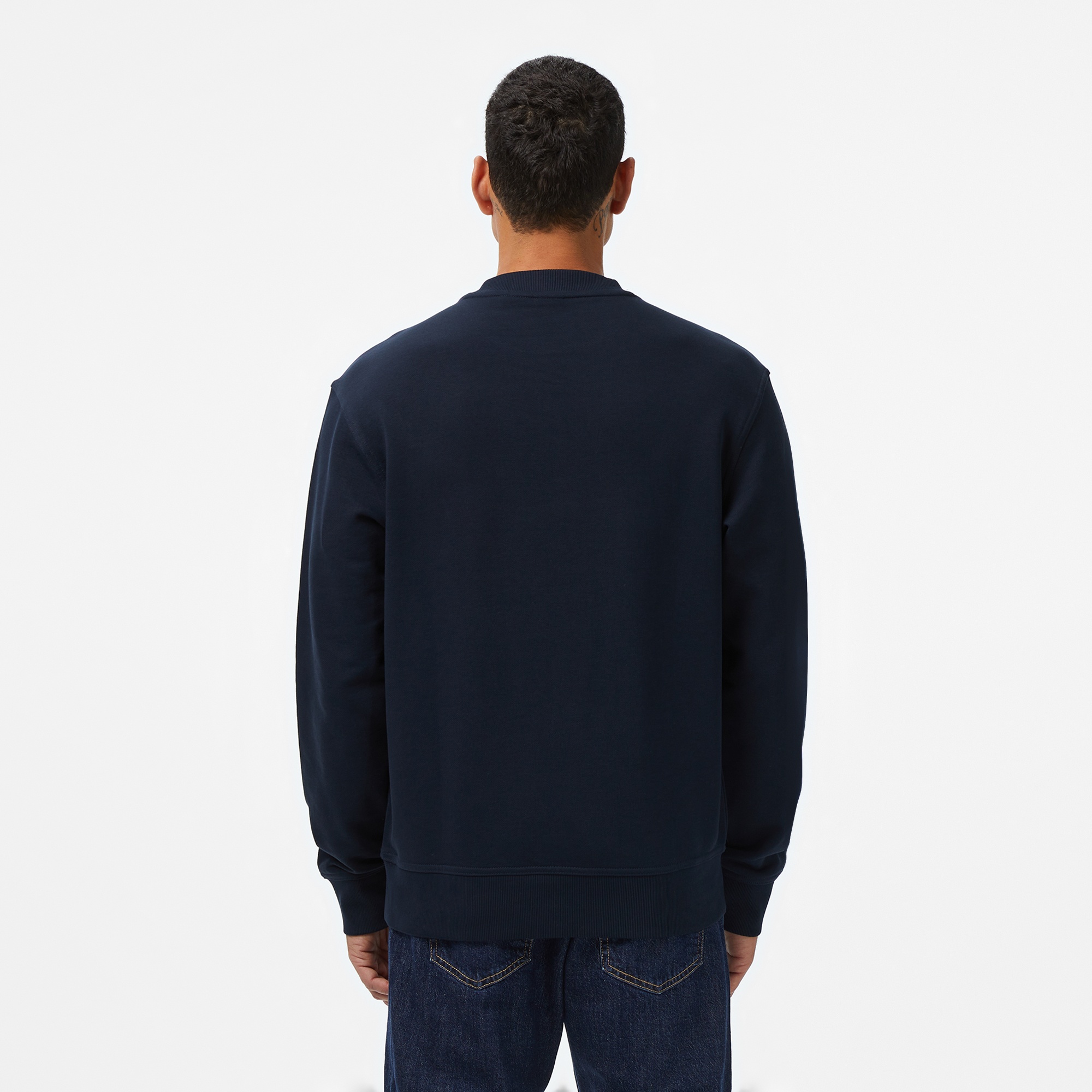 Boss Erkek Koyu Mavi Sweatshirt