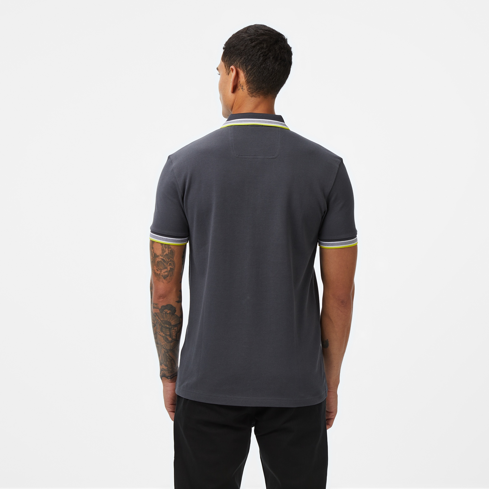 Boss Paddy Erkek Koyu Gri Polo