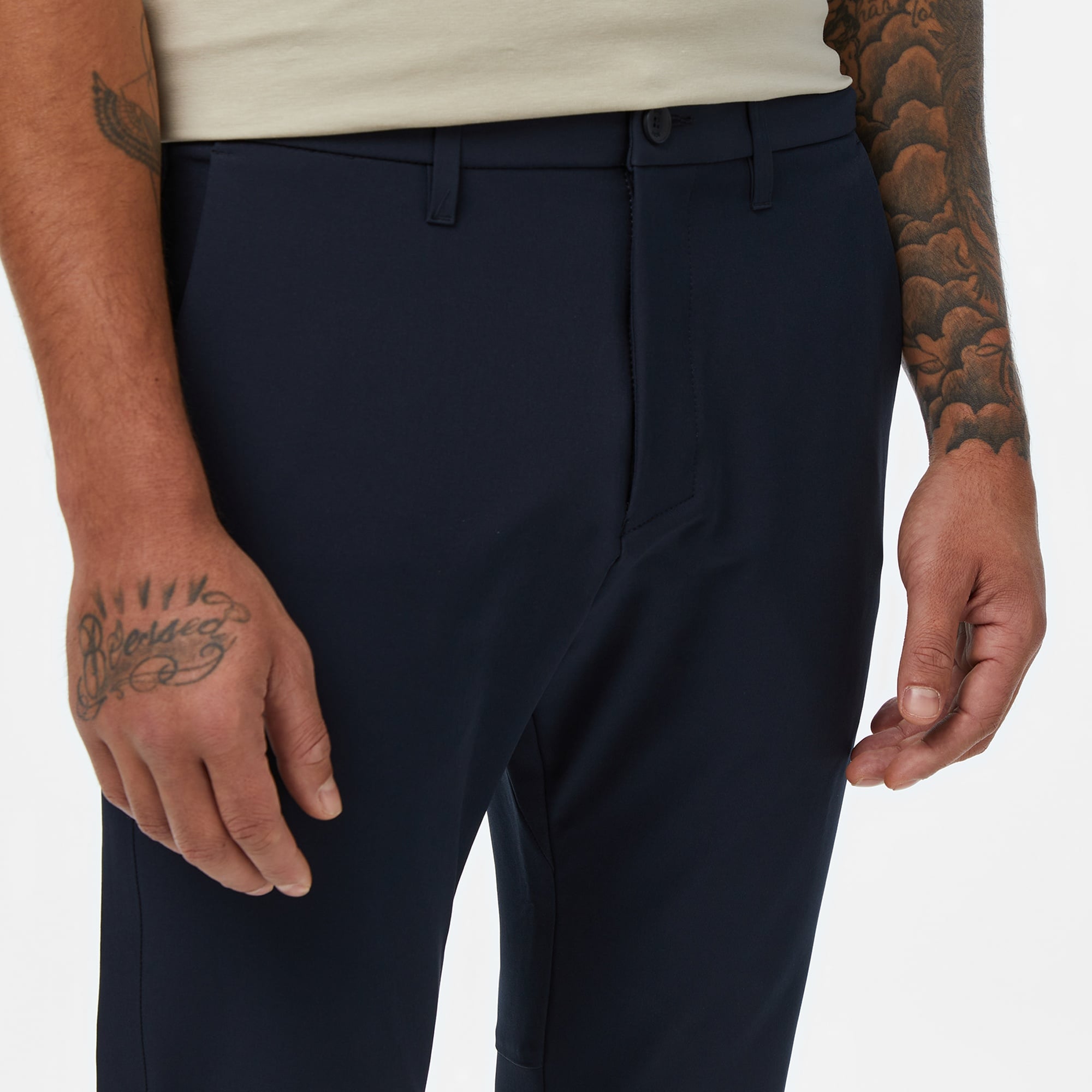 Boss Commuter Slim Erkek Lacivert Pantolon